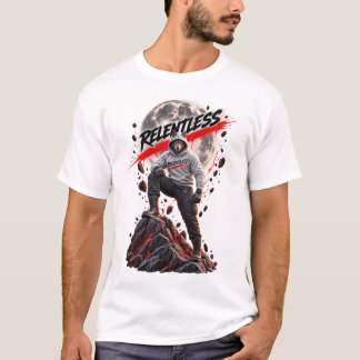 Onverbiddelijke Wolf Berg Avontuur T-Shirt