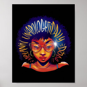 Onverbloemd Drug Black History Month Sterk M Poster