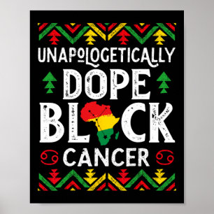 Onverbloemd Drug Black Kanker Sterrenbeeld Zijn Poster