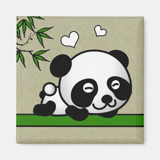 Onverdacht Panda Magneet (Voorkant)