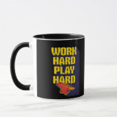Onvergetelijke quote Hard werken betaalt zich uit  Mok (Links)