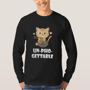 Onvergetelijke Vietnamese noedelsoep Pho Cat T-shirt