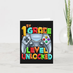 Onvergrendelde videogamer van het eerste niveau na kaart