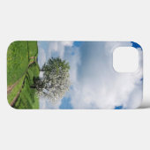 Onverharde Weg en Appelbomen Case-Mate iPhone Case (Achterkant (horizontaal))
