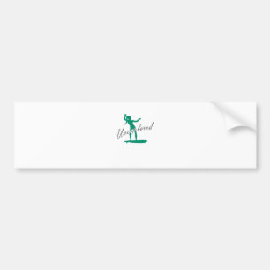 onverkend surfen bumpersticker