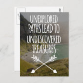 Onverkende Wegen Briefkaart (Voorkant / Achterkant)