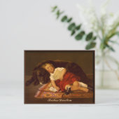 Onvermoeibare toewijding - Briefkaart (Staand voorkant)