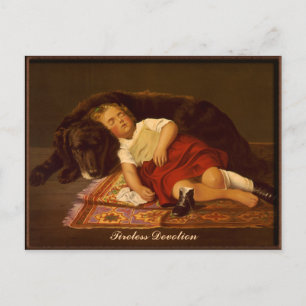 Onvermoeibare toewijding - Briefkaart