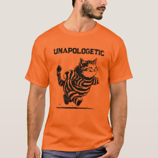 Onverontschuldigende Kat T-shirt