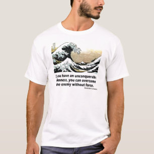 Onveroverbare kalmte t-shirt
