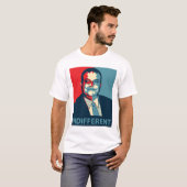 Onverschillend T-shirt (Voorkant volledig)