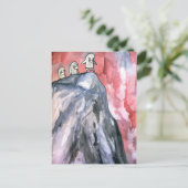 onverschrokken ben briefkaart (Staand voorkant)