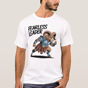 Onverschrokken leider Ram T-shirt