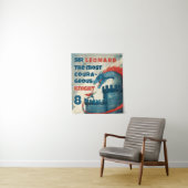 Onverschrokken Ridder en Draak  Wandkleed (In situ)