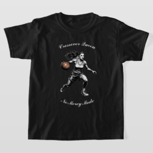 Onverschrokken Vrouwelijk Basketbal Grafisch – T-S T-shirt