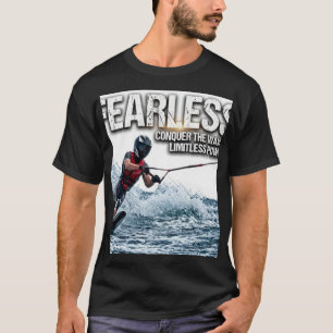 Onverschrokken Wakeboard T-shirt, Overwin Golven W T-shirt