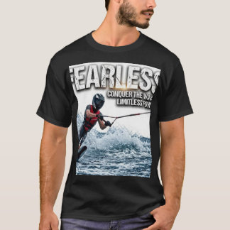 Onverschrokken Wakeboard T-shirt, Overwin Golven W T-shirt