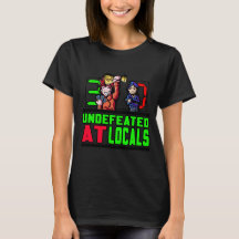Onverslagen bij Locals Custom Name/Number Shirt