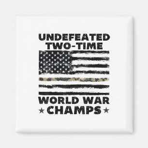 Onverslagen World War Champs 4 juli Amerikaanse A Magneet