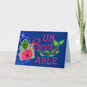 Onverteerbaar - Punny Garden Kaart