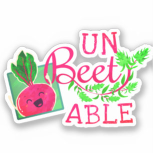 Onverteerbaar - Punny Garden Sticker