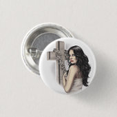 Onverteerbare Sinner Vampire Button (Voorkant /achterkant)