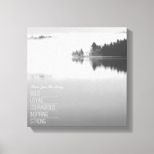 Onvervalste Suave #1 (12x12) Canvas Afdruk (Voorkant)