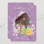 Onvervangbare foto Paas Kaart (Voorkant / Achterkant)