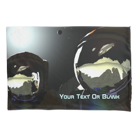 Onverwachte bezoekers UFO Kussensloop (Voorkant)