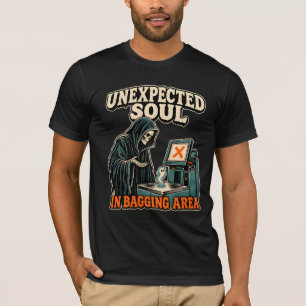 Onverwachte Ziel bij Zelfscankassa Grim Reaper Hum T-shirt