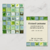 Onverwoestbare aangepaste Visitekaartjes met tapku (Voorkant / Achterkant)