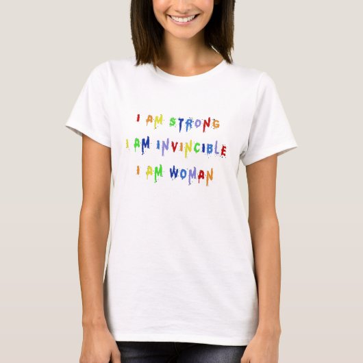 onvinbaar t-shirt (Voorkant)