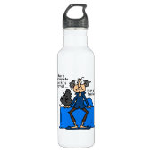 Onvolledig en dan klaar huwelijkscontract Humor Waterfles (Voorkant)