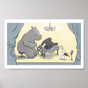 'Onvolmaakt' afdrukken Poster