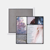 Onvoltooid manuscript Gedicht Edit 1 Magneet (Voorkant / Achterkant)