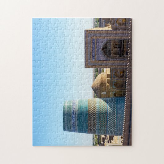 Onvoltooide Kalta Minor Minaret - Khiva, Oezbekist Legpuzzel (Verticaal)