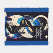 onvoorstelbaar fleece deken (Voorkant (Horizontaal))