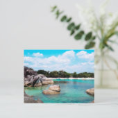 Onvoorstelbaar strand briefkaart (Staand voorkant)