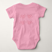 Onvoorwaardelijke Liefde Baby Bodysuit (Achterkant)
