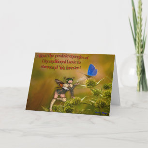Onvoorwaardelijke liefde bedankkaart