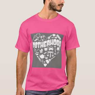 Onvoorwaardelijke liefde Een moeder omhelst grappi T-shirt