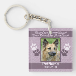 Onvoorwaardelijke liefdescompact sleutelhanger