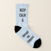 onvruchtbaarheid IVF kalm houden en embryo's impla Sokken (Links binnenkant)