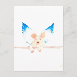 Onwaarschijnlijke voogd briefkaart