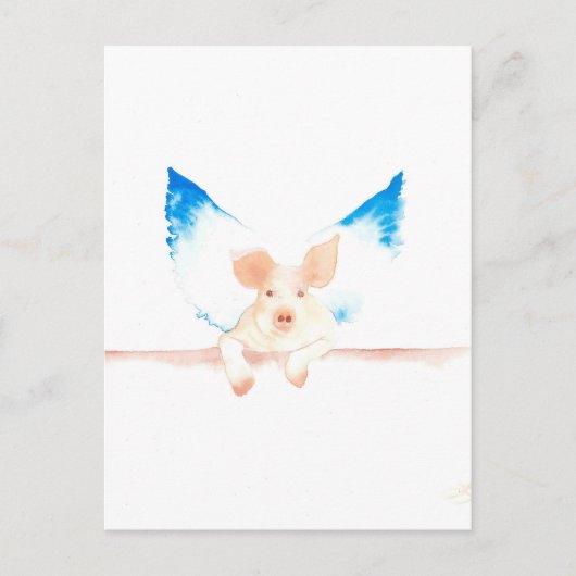 Onwaarschijnlijke voogd briefkaart (Voorkant)