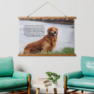 Onwankelbare trouw Inspirerend Hangend Wandkleed