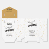 Onward and Upward Graduation 4"w x 2"l x 5"h Bedankdoosjes (Ongevouwen)