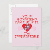 onweerstaanbaar briefkaart (Voorkant / Achterkant)