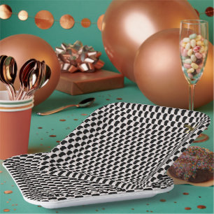 Onweerstaanbaar Gesmolten Ijs Strooisel Papieren Bordje