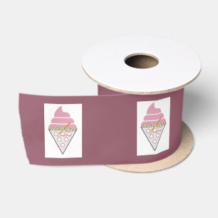 Onweerstaanbaar Ice Cream Grape Ribbon van Adiela Lint